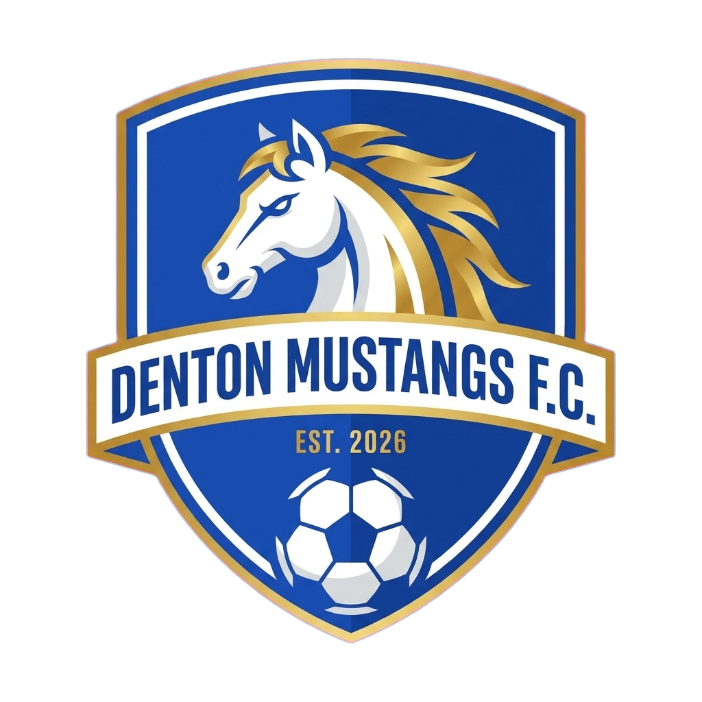 Denton Mustangs FC logo